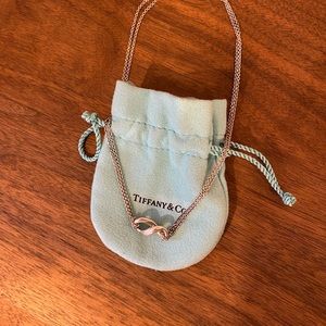 Tiffany Infinity Silver Necklace (AUTHENTIC)